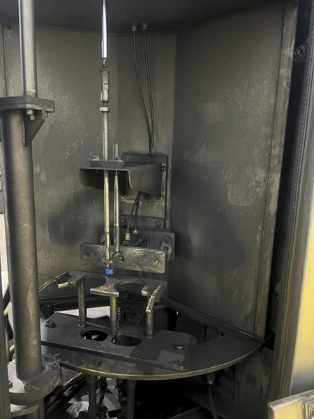 2017 SYSTEM TECHNOLOGIES ROTARY TABLE HIGH-PRESSURE STAINLESS STEEL PARTS WASHER: STOCK #14485