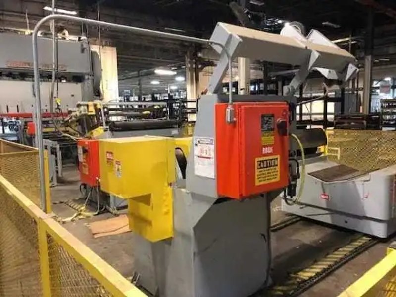 ROWE 10,000 LB X 50" X .074" SERVO FEED LINE, STOCK# 14113J