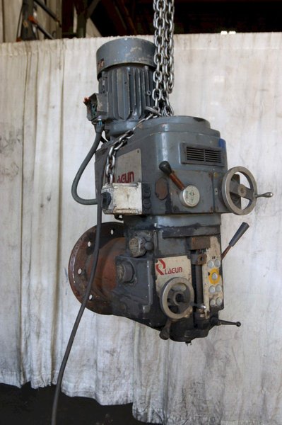 3HP LAGUN VERTICAL RAM TYPE MILLING HEAD: STOCK #70997