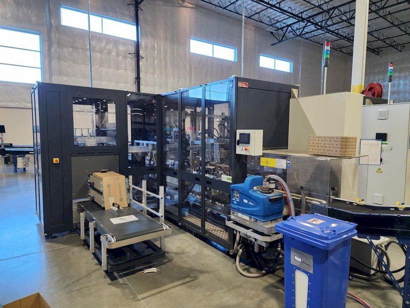 Sealed Air I-Pack Packaging System – Never Used – Includes Tray Erector, Lidder &amp; Nordson Glue Unit
