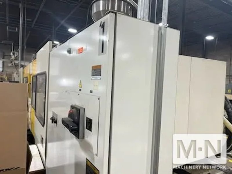 500 TON 63 OZ TOSHIBA MODEL ISGS500V10-27B  INJECTION MOLDING MACHINE MFG 1999