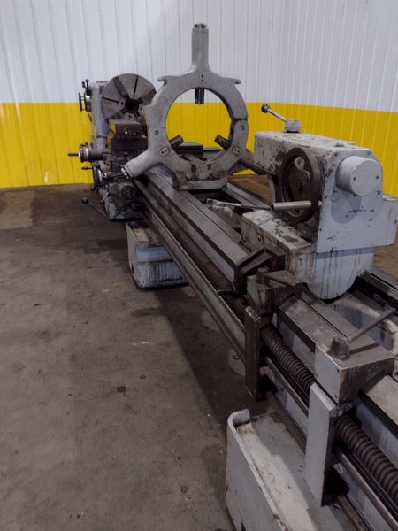 30" x 360" SUMMIT HEAVY DUTY ENGINE LATHE, 4.25" HOLE: STOCK #18761