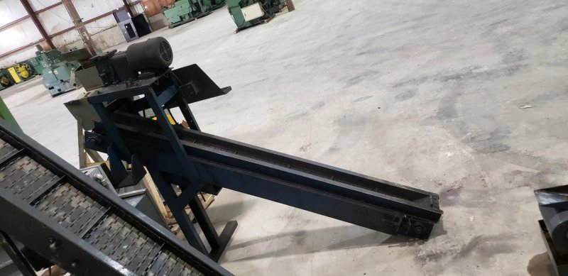 48" or 28" Exit Height Unloading Parts Conveyor
