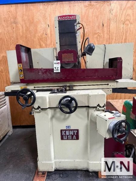 10" x 20" Kent KGS-1020AD Automatic Surface Grinder - New 2005