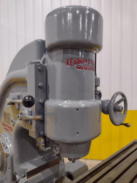 15 HP KEARNEY &amp; TRECKER MODEL #4CH VERTICAL MILL: STOCK #22776