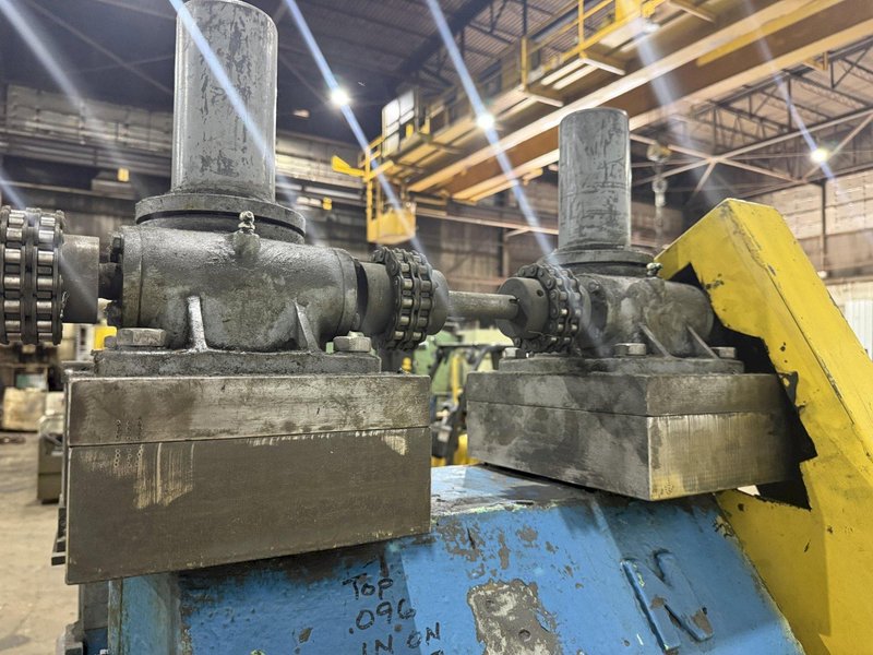 48" X 6" WEAN MOTORIZED SLITTER HEAD FOR SLITTING LINE: YOBRO #25242