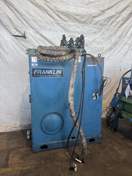 16" X 1" STEEL PLATE FRANKLIN MANUFACTURING PUNCH &amp; SHEAR LINE. STOCK # 0663725