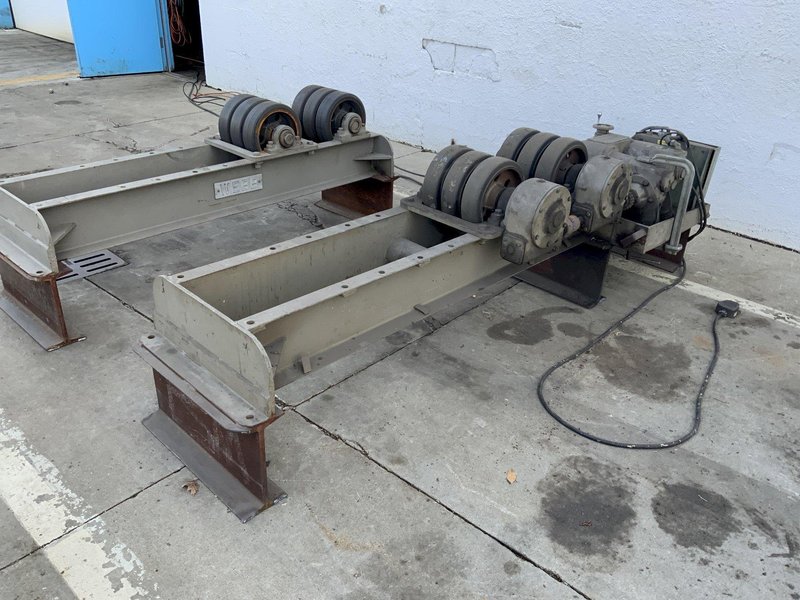 16,000 LB WEBB MODEL #T-24 TANK TURNING ROLL SET: STOCK #80976