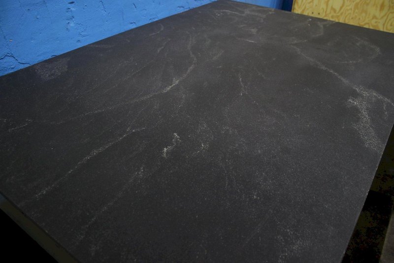 48" X 72" X 10" RAHN GRANITE TABLE ON STAND: STOCK #76220