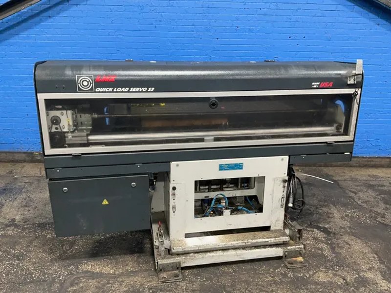 Lns 66” Automatic Bar Feeder - Q.l. Servo S3