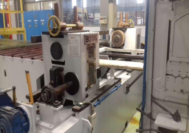 1500mm x 3mm Bonak Loop Cut to Length Line with Electromagnetic Stacker
