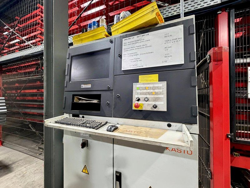 Kasto Uniline Sheet Metal In-Line Storage System