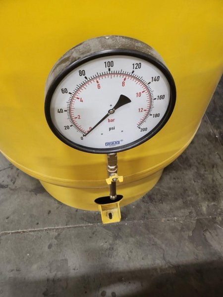 100 HP Quincy QGV-100 Variable Speed Air Compressor W/ Tank, 2006