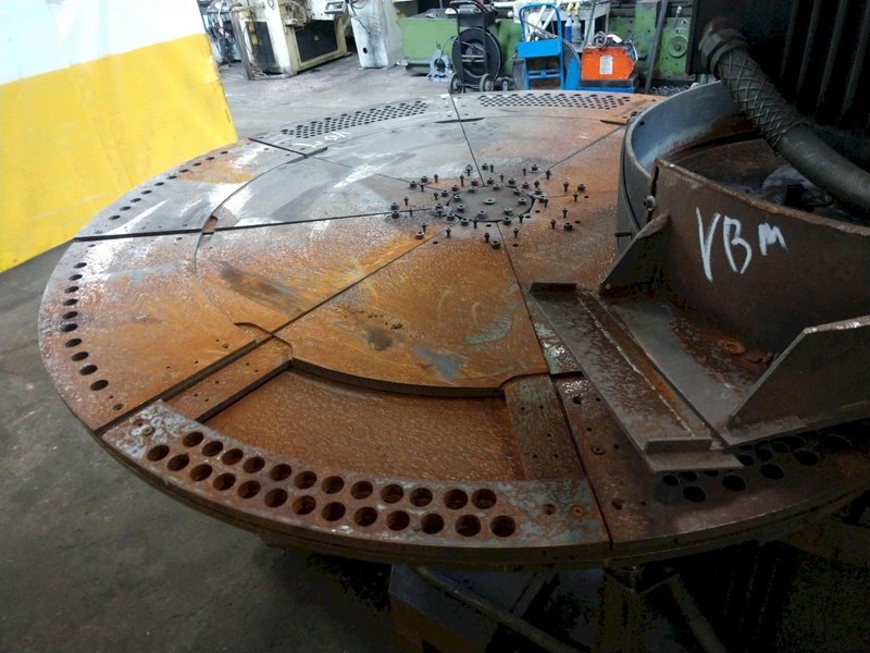 36" GARDNER MODEL #2V36M36 VERTICAL DOUBLE DISC SPRING GRINDER: STOCK 14953