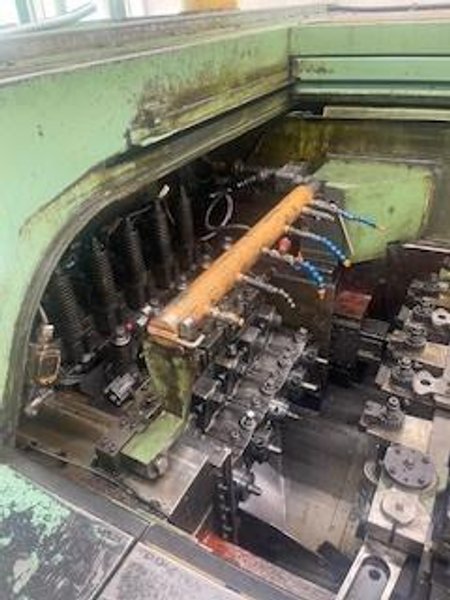 SAKAMURA #BPF-540, 6-STATION 5-DIE PARTS FORMER w/UNIVERSAL TRANSFER