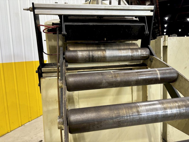 12" X .125" CWP MODEL #SE12B MOTORIZED COIL STRAIGTHENER. STOCK # 1007324