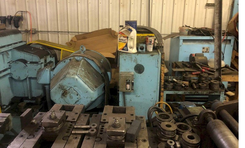 6" WATERBURY FARREL 4  HIGH NON REVERSING ROLLING MILL W/EDGING Stock # 14171