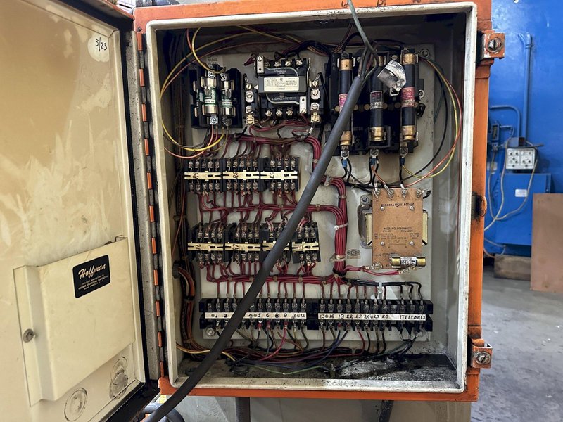 60" PANDJIRIS PLANISHER MODEL #25TX7-1-2X60 FOOT CONTROLS: STOCK #77845