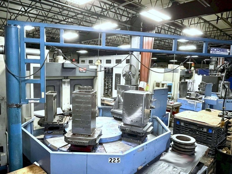 Mazak FH-7800 HMC, 2001- 15,000 RPM, 6 Pallet, 330 Tools, Chip Conveyor, CT50, 4th Axis