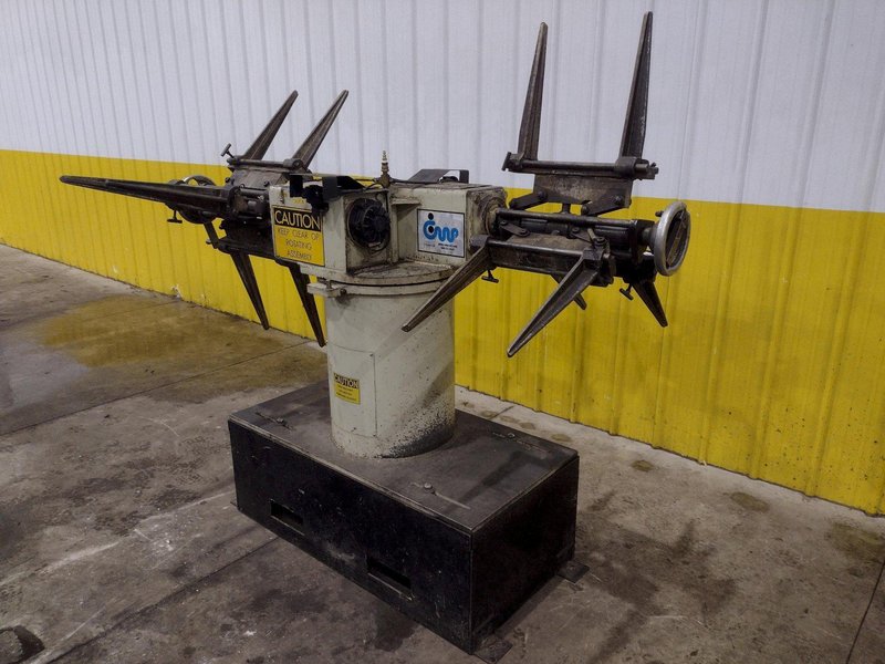 3,000 LBS C.W.P. MODEL #2.5 RD DUAL COIL REEL UNCOILER: YOBRO #25066