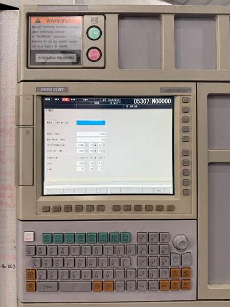Mori Seiki NL2500SY/1250 CNC Turning Center – Long Bed Sub Spindle Y Axis Lathe