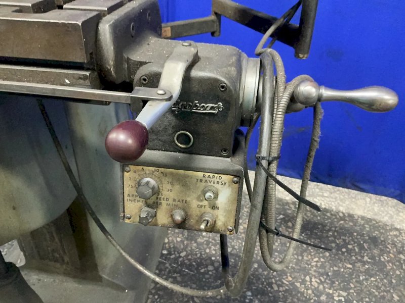 Bridgeport 9"x48" Vertical Mill - Series I