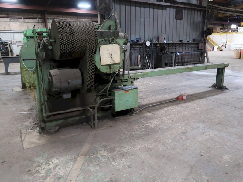 12' X 3/8" LODGE &amp; SHIPLEY MODEL 0612 MECHANICAL POWER SQUARING SHEAR: STOCK 11410
