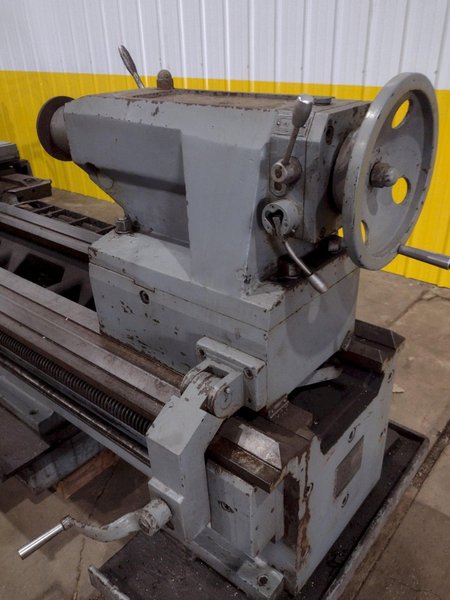 38" X 120" POREBA MODEL TPL-90/M *** 12" HOLLOW SPINDLE *** ENGINE LATHE: STOCK #18538