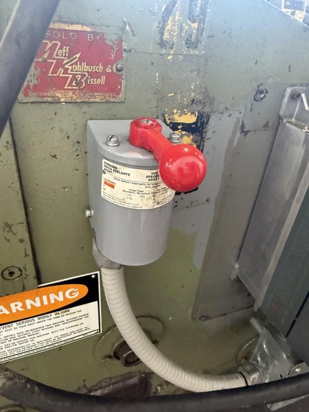 2,000 LB. X 12" US TOOL COIL CRADLE. STOCK # 0779925