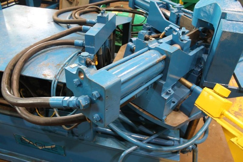 2-3/4' EAGLE TUBE END ANGLE CUTTING MACHINE: LOT #18763