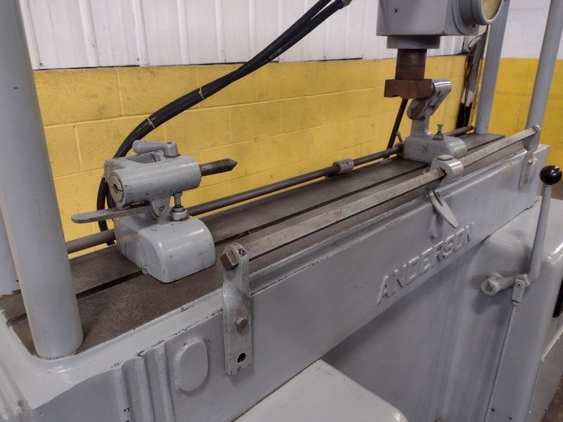 12 TON ANDERSON MODEL #HP0167 HYDRAULIC STRAIGHTENING PRESS: STOCK 17379