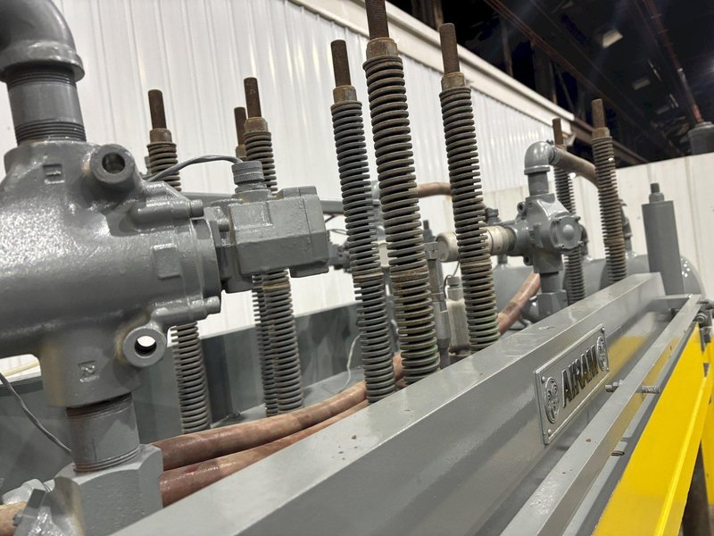 40 TON X 36" X 94" AIRAM 4 POST PNEUMATIC CUTOFF PRESS: STOCK #22485
