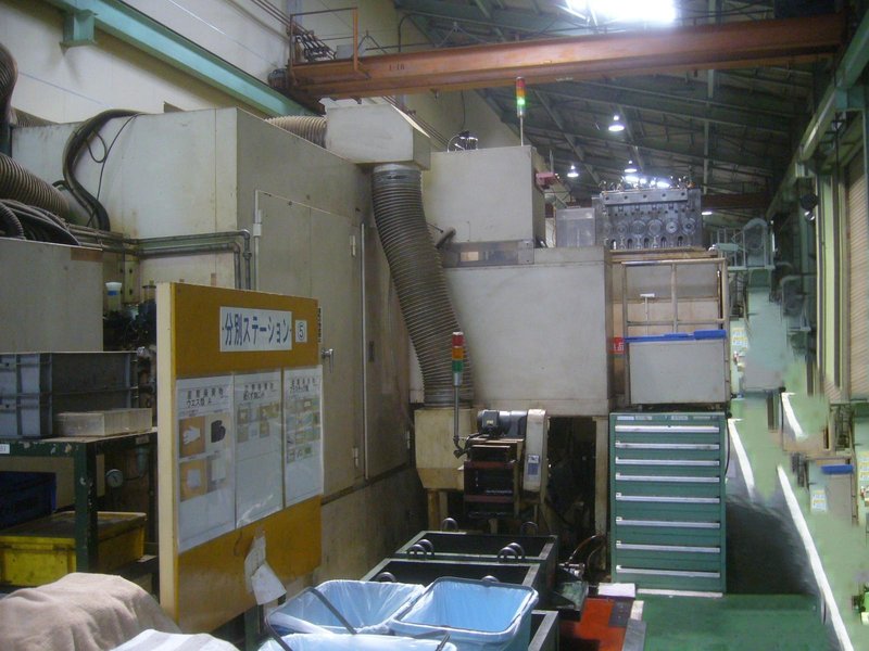 Asahi Sunac Model AF1815-6 Six Die Parts Forming Machine