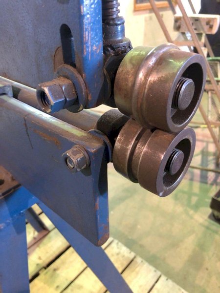 24" ROPER WHITNEY PEXTO STAND MOUNTED BEAD ROLLER. STOCK # 0414521