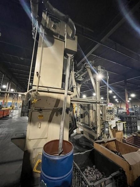 TWIN PANGBORN BARREL BLAST MACHINES STOCK# 3461