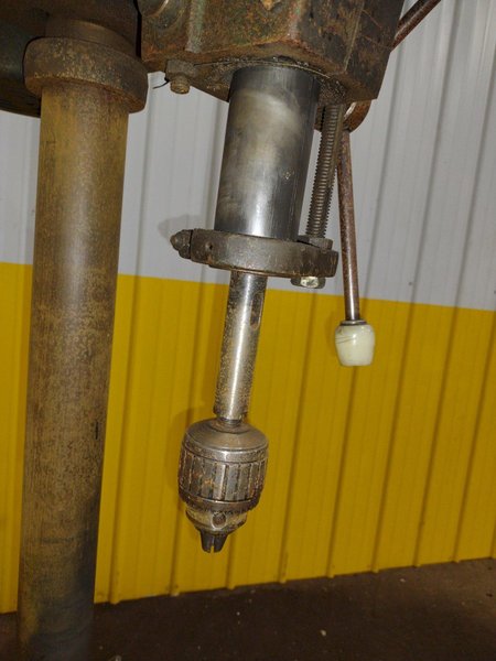 15" POWERMATIC MODEL #1150 SINGLE SPINDLE POWER DRILL PRESS: YOBRO #24294