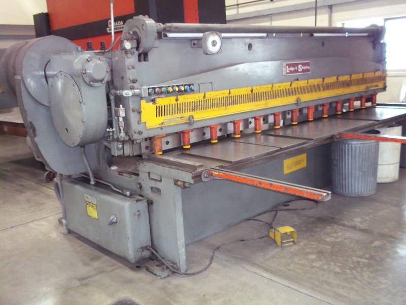 3/8" × 12' LODGE &amp; SHIPLEY MODEL 0612-SL MECHANICAL SHEAR