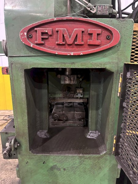 16" X 1" STEEL PLATE FRANKLIN FMI HYDRAULIC PUNCH &amp; SHEAR LINE: STOCK #23099