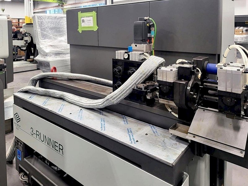 BLM 3-RUNNER Electric CNC Tube Straightening &amp; End Forming System