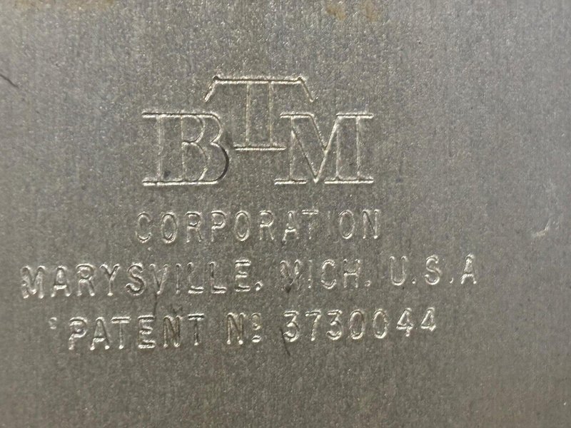 10 TON BTM MODEL #P10F TOG-L-LOC AIR TOGGLE SHEET METAL PRESS: YOBRO #24796