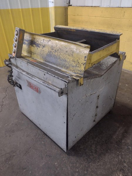 20,000 LB 10 TON X 48" RED BUD (RBI) MOTORIZED COIL REEL / UNCOILER &amp; STRAIGHTENER FEED LINE: STOCK #15277