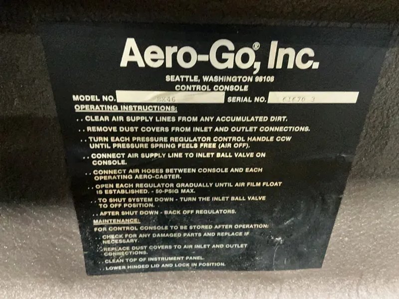 Aero-go, Inc 3.5 Tons  Air Caster Rigging System  - Bx46
