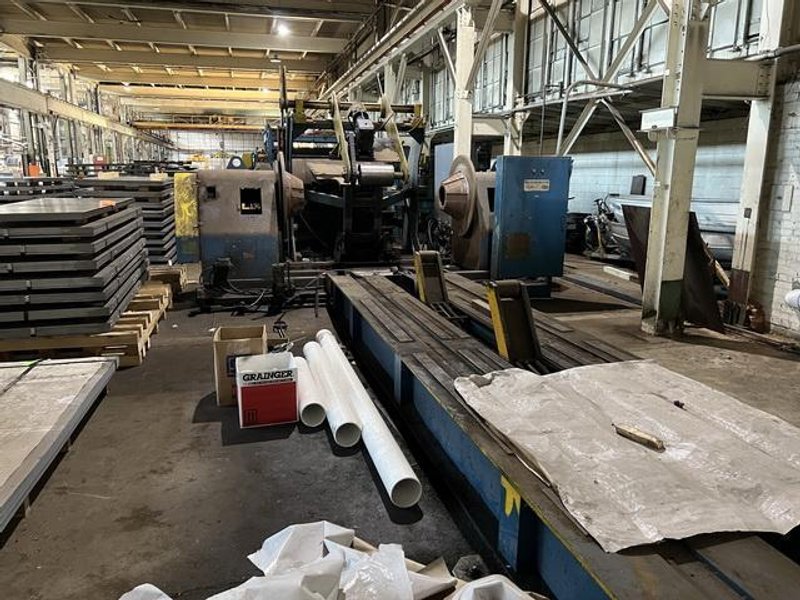 72" X .200" X 50,000 LBS VOSS CUT TO LENGTH LINE: STOCK #22300