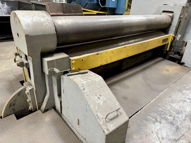 10' X 3/4" BERTSCH 3-ROLL INITIAL PINCH MECHANICAL PLATE ROLL: STOCK #20476