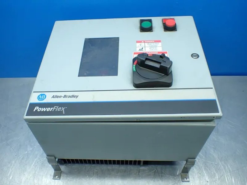 Allen-bradley Powerflex Enclosure W/22b-d4p0h204 Drive - 23b-d4p0d104nn-p6-s7
