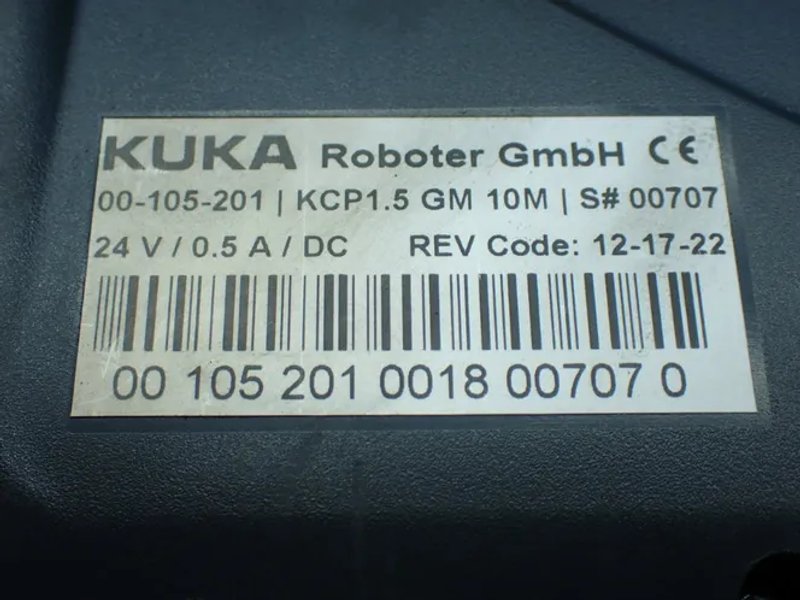 Kuka Roboter Teach Pendant - 00-105-201
