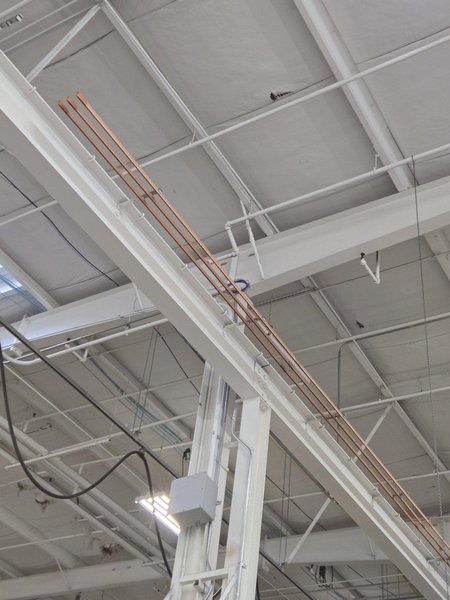 10 TON x 35' WIDE X 180' LONG BREHOB SHAW BOX TOP RUNNING BRIDGE CRANE SYSTEM : YOBRO 25774