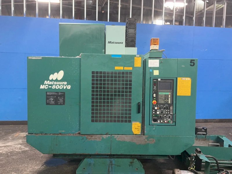 Matsuura 20” X 45” CNC VMC - Mc-800vg