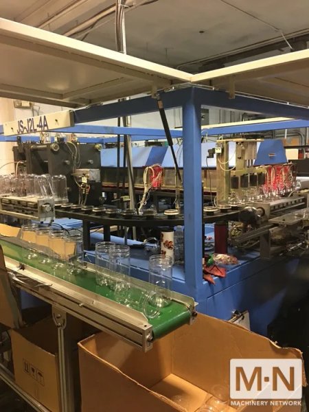 4 HEAD JUNSUN MACHINERY MODEL JS-J2L-4A 2 STAGE BLOW MOLDING MACHINERY MFG 2017