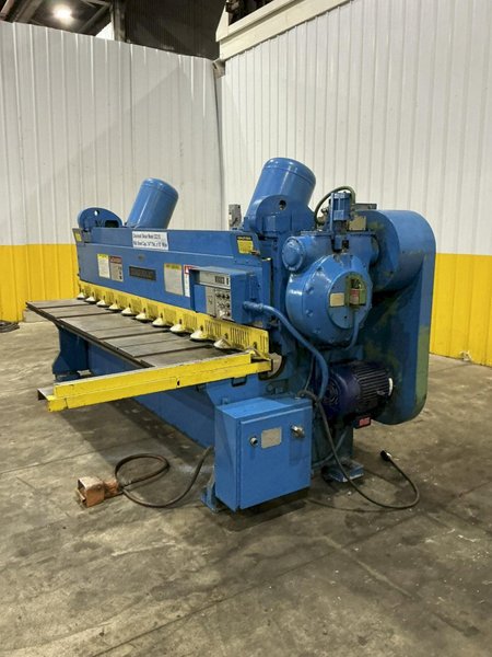 10' x 1/4" CINCINNATI MODEL #2CC10 MECHANICAL POWER SHEAR: